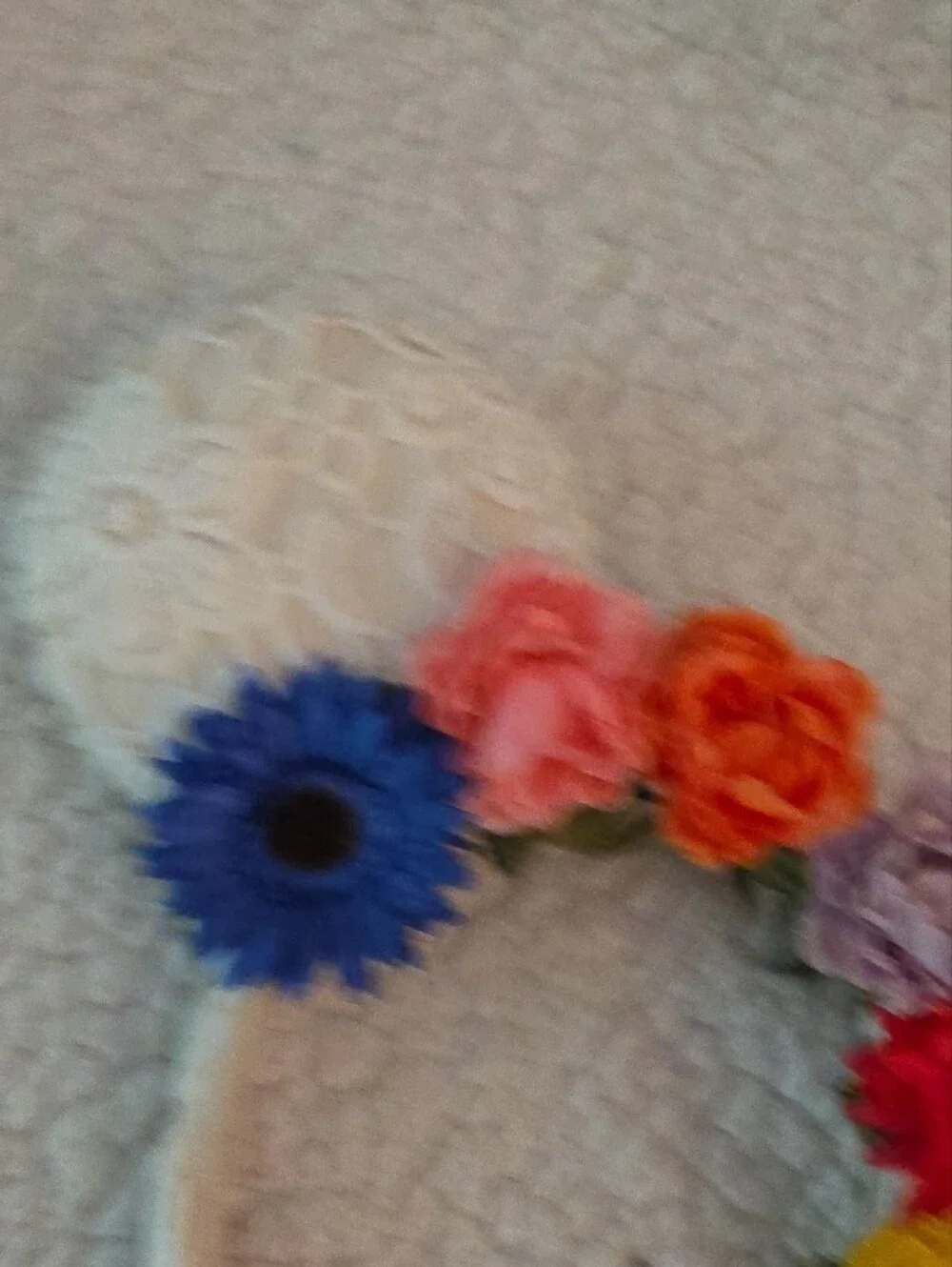 Disney Lace Floral Mouse Ear Headband - Blue, Pink, Orange, Purple, Red, Yellow